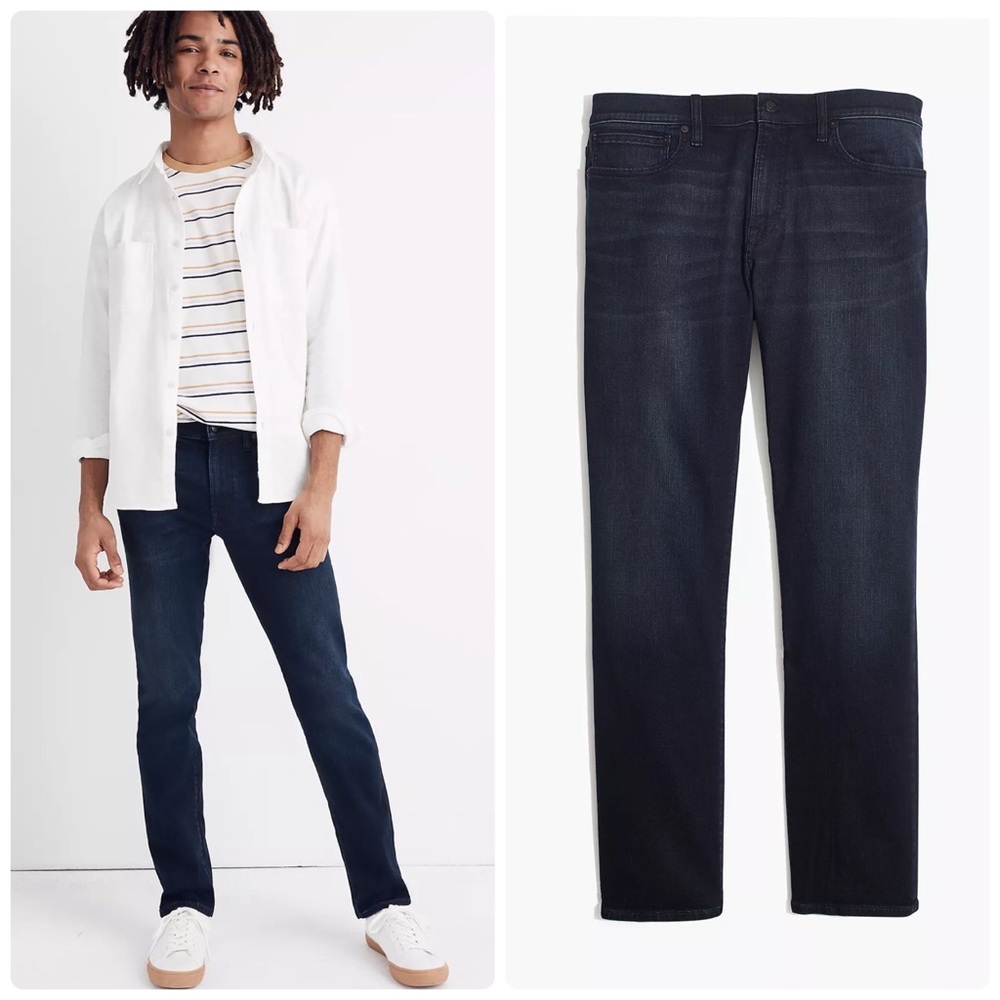 Madewell Slim Fit Jeans in Paxson Wash